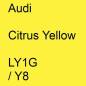 Preview: Audi, Citrus Yellow, LY1G / Y8.